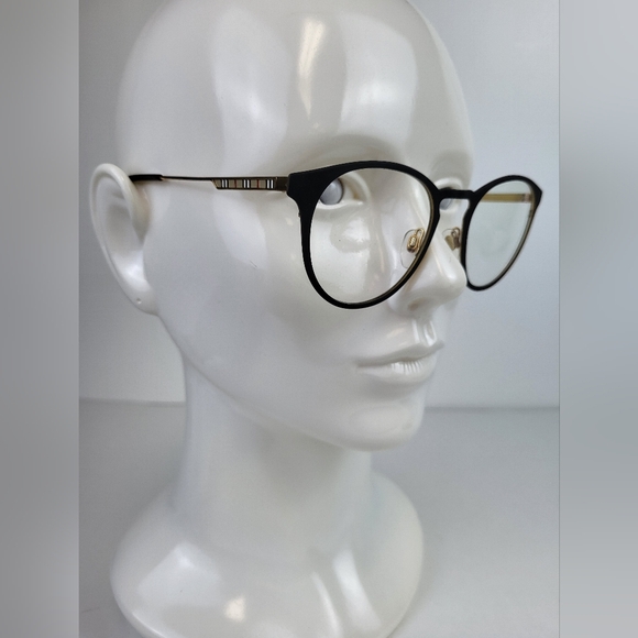 Burberry Eyeglasses Frame 51/21 Gold For Women - Picture 3 of 9